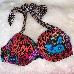 Victoria’s Secret Tropical Cheetah Bombshell Bikini Top